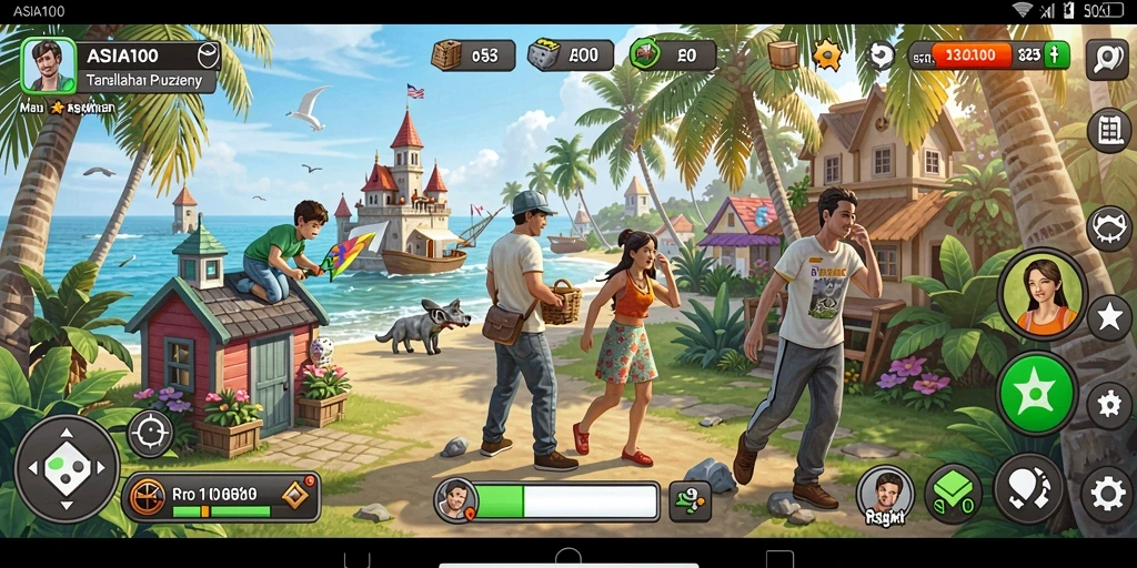 Tampilan gameplay Puzzle yang menantang dan menarik.