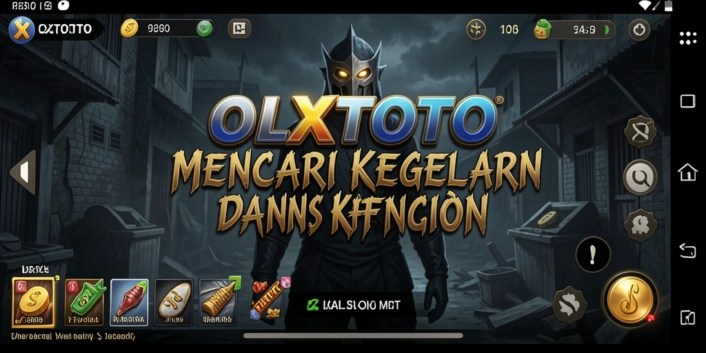 Screenshot gameplay OLXTOTO menampilkan suasana menakutkan yang menggugah adrenalin.