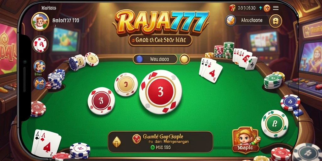 Screenshot gameplay RAJA777 yang seru dan interaktif.