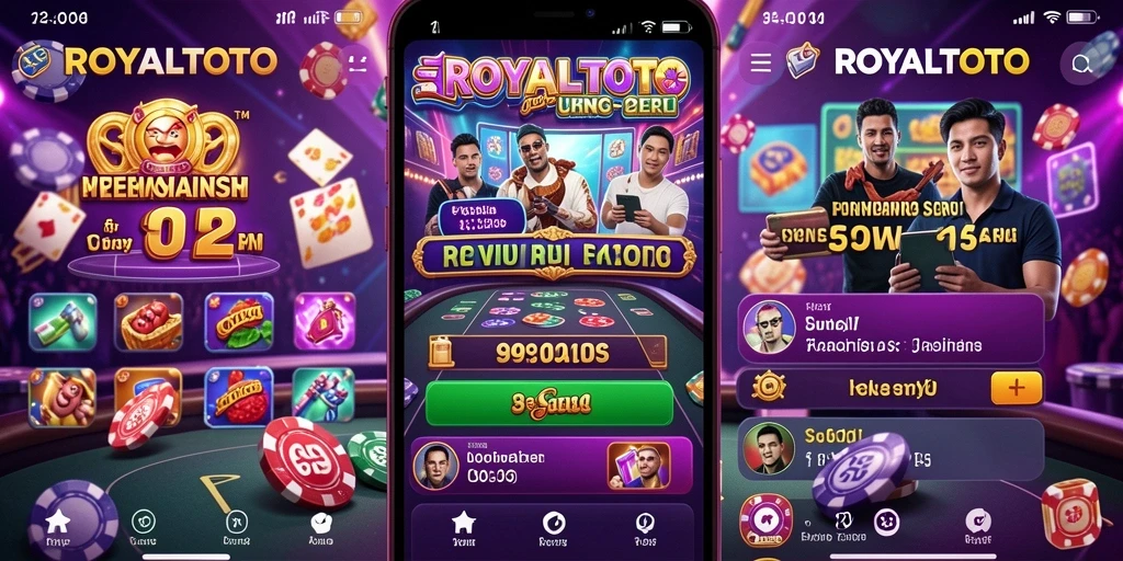 Tampilan menarik dari gameplay Kasino ROYALTOTO.