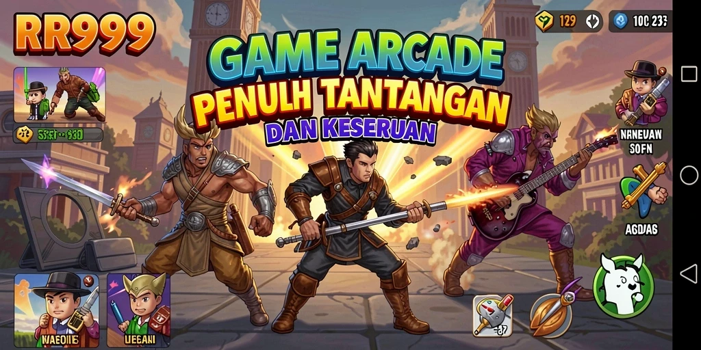 Gameplay menarik dari RR999 yang menantang dan seru.