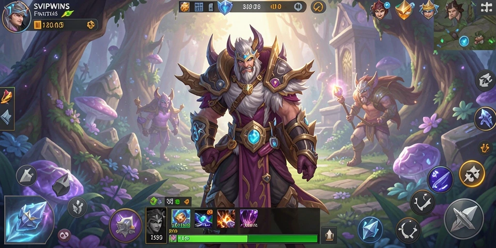 Gameplay mendebarkan SVIPWINS dalam aksi penuh petualangan.