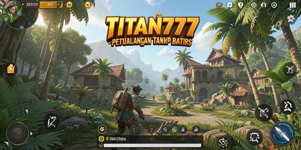 Gameplay menakjubkan dan dunia terbuka di TITAN777.