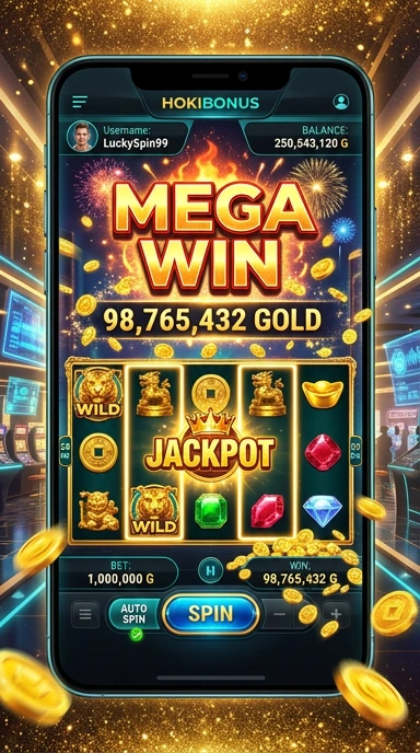 Ilustrasi fitur pencarian canggih di Hokibonus.